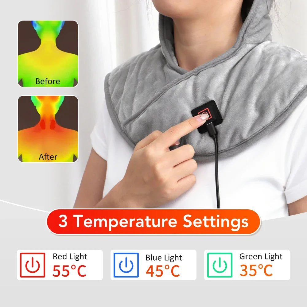 MassoCerv Pro™ — Masseur Cervical Chauffant Intelligent
